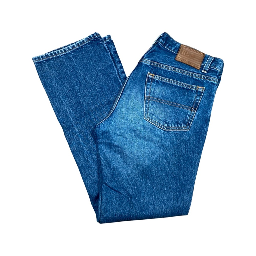 Polo Jeans Co Ralph Lauren Womens Signature Bootcut Jeans Size 8 Blue Vintage